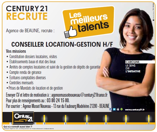 Emploi bourgogne - manager agence h/f - commercial, ventes 