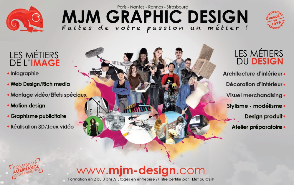 MJM GRAPHIC DESIGN recrute FAITES DE VOTRE PASSION UN METIER